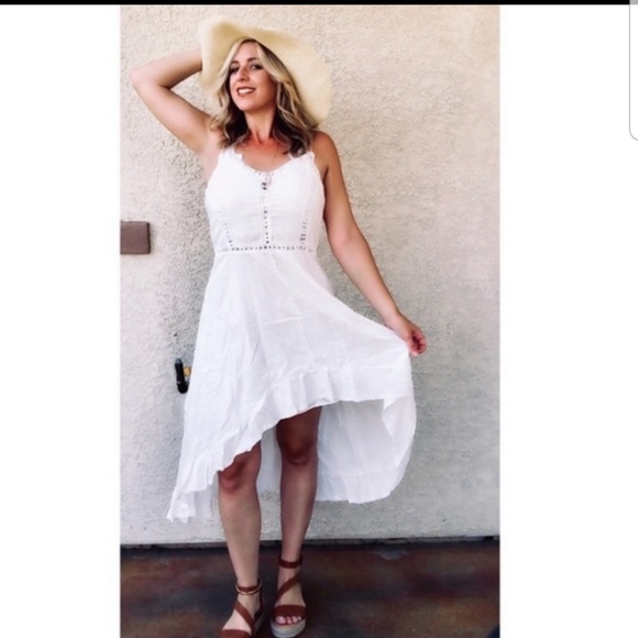 SALE 💖 Large Bohemian "Courtney" Dress in White - Picture 4 of 8